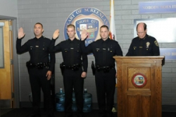 CCPD celebrates, wecolmes new officers