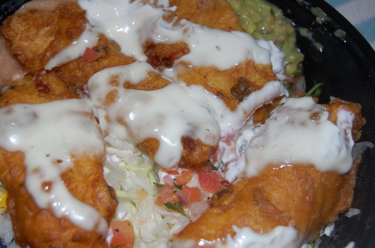 Get battered at Baja California Tacos 